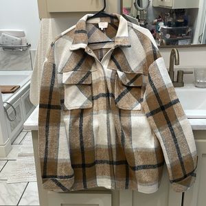 Flannel Shacket. Worn 2 times. Excellent shape